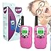 3-12 Year Old Girl Toys, WIKI Long Range Walkie Talkies for Kids Toys for 3-12 Year Old Girls Gifts for 3-12 Year Old Girls Gifts for Teen Boys Pink WKUSDJJ06