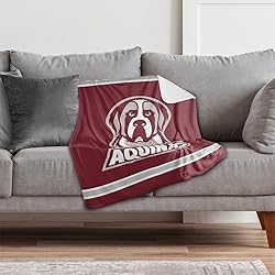 Aquinas College Saints Primary Logo Stripes Sherpa