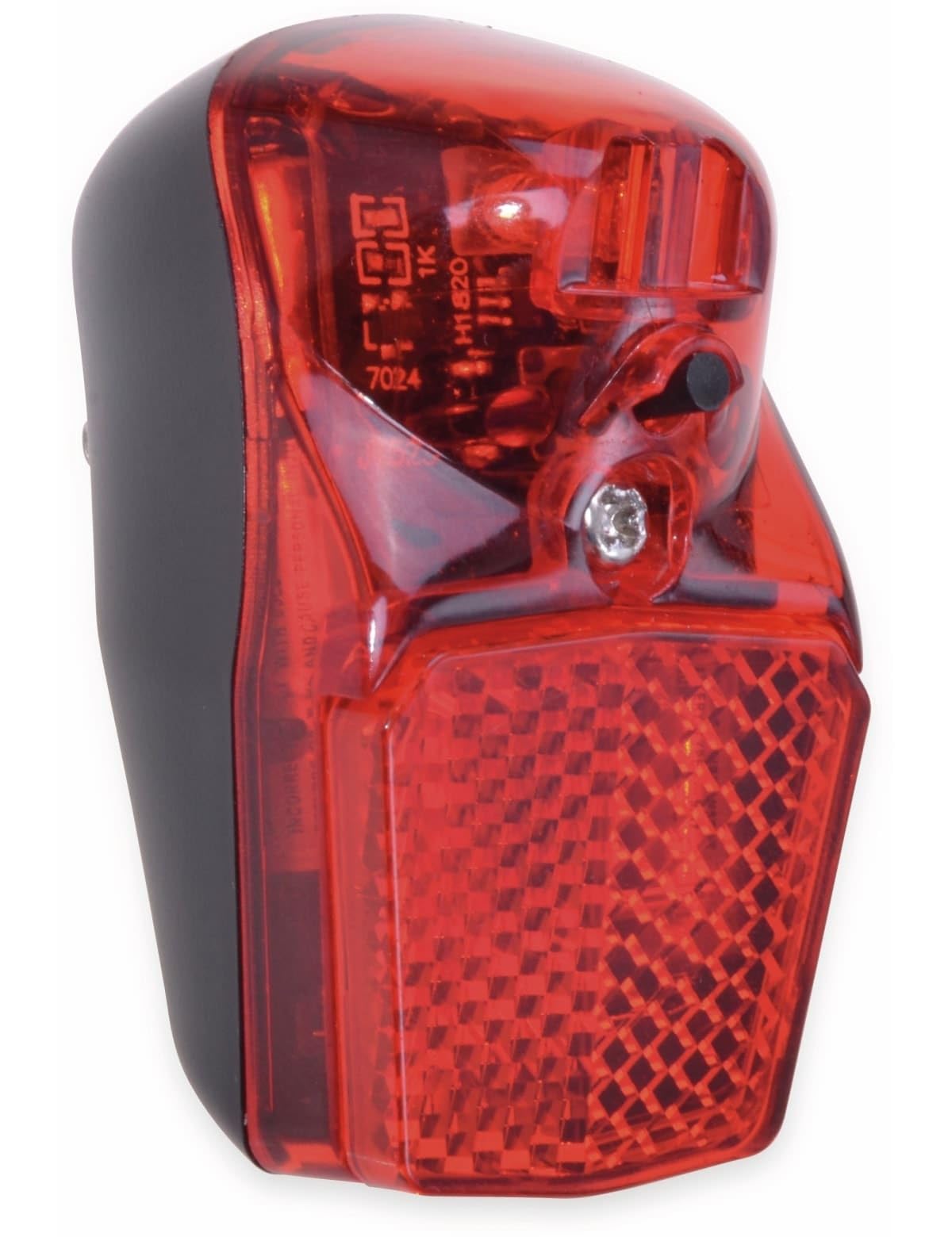Filmer Universal LED Battery Rear Light for Modern Line 1 Mudguard Red/Black, 63 x 37 x 35 mm