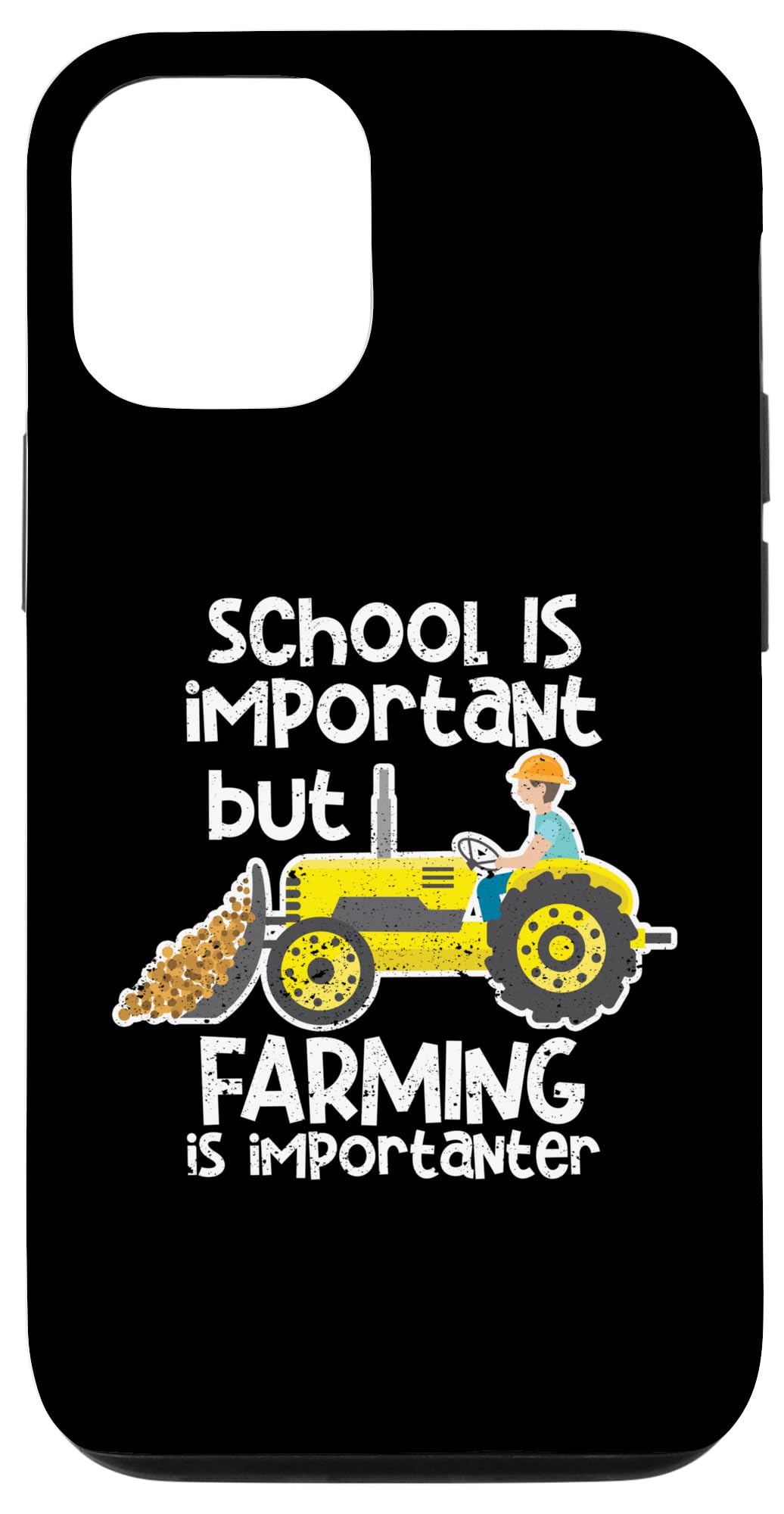 iPhone 15 School Is Important But Farming Is Importanter - Farmer Case