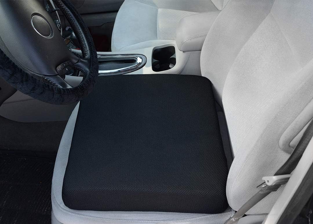 Milliard Memory Foam Seat Cushion Chair Pad 18 x 16 x 3in. with Washable Cover, for Relief and Comfort: Home & Kitchen