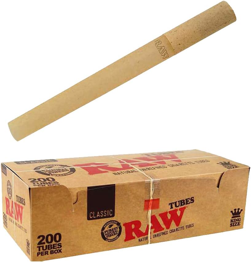 10,000 (50x200) RAW CLASSIC Tubes King Size (tubes, filtres, sleeve, Cigarettes)