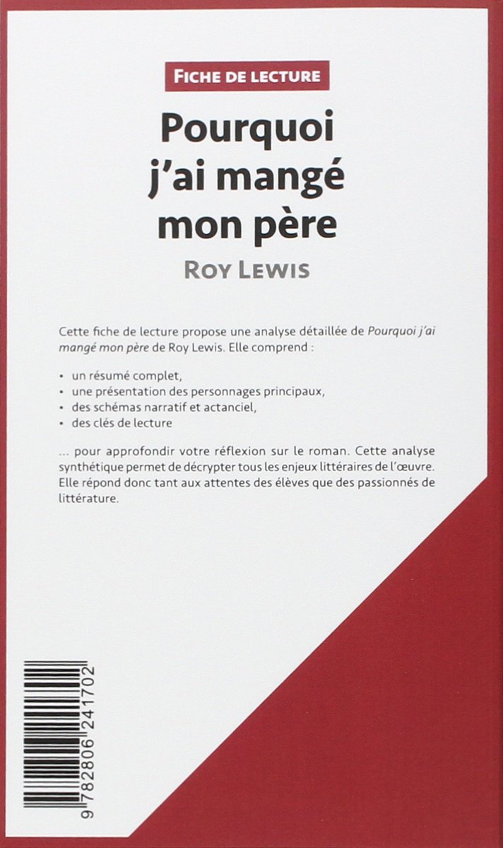 Fiche De Lecture 3ème Voyage à Pitchipoï