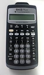 Texas Instruments BA II Plus Financial Calculator: Amazon