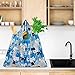 Reusable Grocery Bags, TEOYALL 6 Pack Eco Friendly Large Foldable Grocery Tote Bag Heavy Duty Washable Shopping Bags (6 Pack)