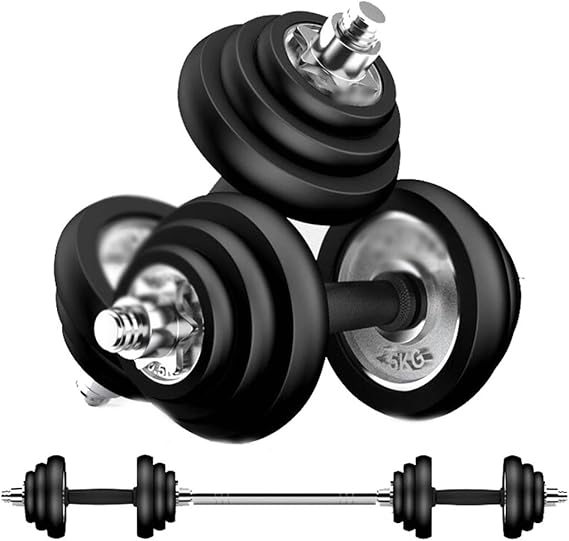 DXIN Hanteltraining Indoor Verstellbare Hantel, Fitnessstudio