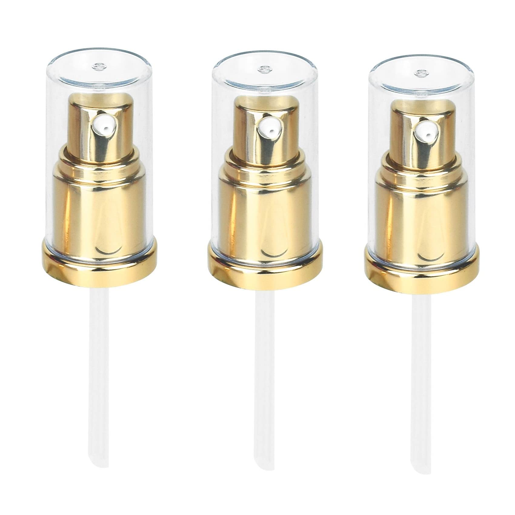 3 Pcs Foundation Pump Replacement for Estee Lauder, Replacement Pump Compatible with Estee Lauder Double Wear Foundation (Clear)