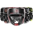 Sanabul Essential Boxing Headgear for Men & Women, Muay Thai MMA Headgear with Protective Padding, Full Face Coverage for Sparring Training