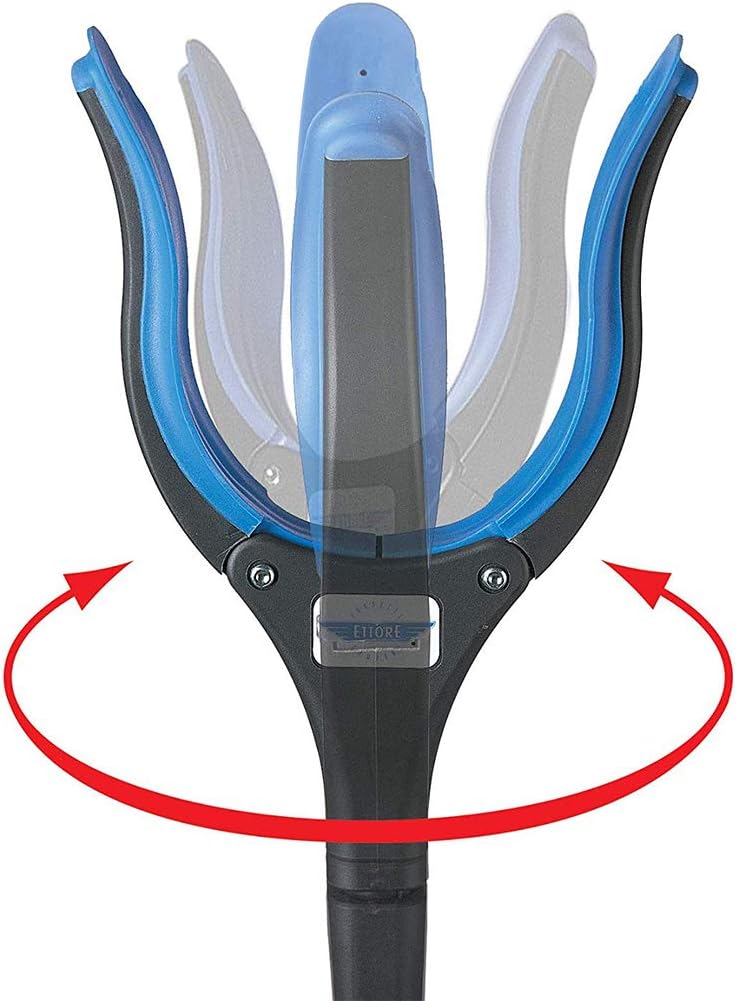 Ettore Grip'n Grab: Multi-Purpose Reach Tool with Rotating Rubber Grip Head: Home & Kitchen