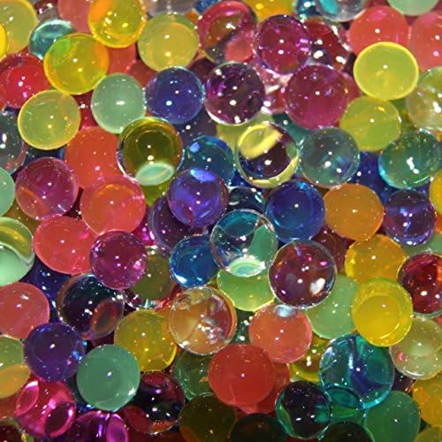 4000 Pcs Crystal Soil Water Beads Growing Magic Jelly Balls Bio Gel Wedding Casamento Vase Fillers (Mix Rainbow)