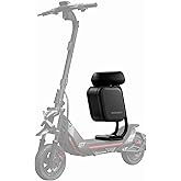 stio Multi-Functional Scooter Seat with 10L Large Storage Space Bag Compatible with Segway Ninebot F3/ZT3 Pro Kickscooter, Thickened Soft Seat Cushion ZT3 Seat &amp; Bag Attachment Original Parts