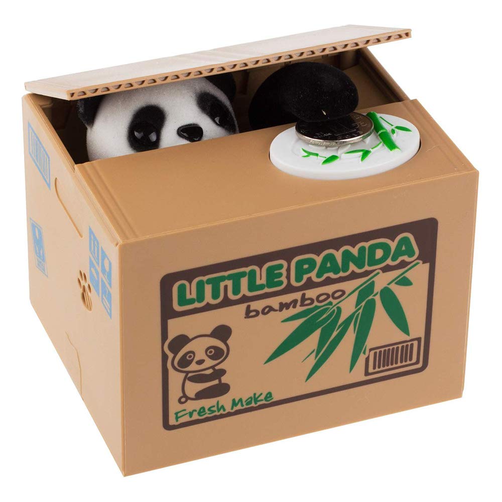 Photo 1 of Piggy Bank Steal Coin Box Electronic Money Bank Cute Money Saving Box with Smart Voice Prompt