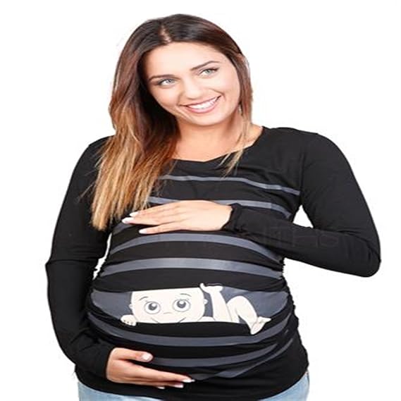 amazon funny maternity shirts