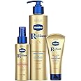 Vaseline Radiant X Skin Care Set - Even Tone Nourishing Body Lotion with 1% Niacinamide & Hydrating Body Oil with 1% Lipids + Deep Nourishment Hand Butter with 100% Pure Shea Butter (3 Piece Set)