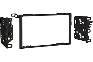Metra 95-2009 Double DIN Installation Multi-Kit for Select 1995-2008 GM/Honda/Isuzu/Suzuki Vehicles (Black)
