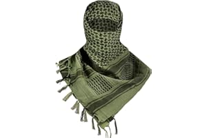 SHOPUKASA Tactical Keffiyeh Shemagh Scarf | Versatile Military Gear & Arab Costume | 100% Cotton Gifts For Men