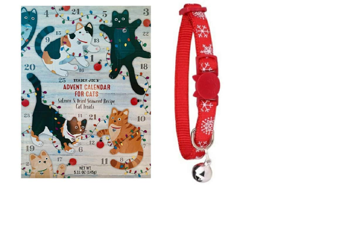 Trader Joes Dog Or Cat Advent Calendar With Cute Christmas Accesorry 