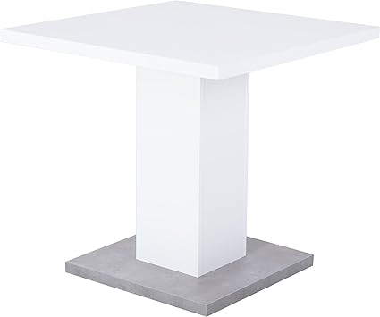 Reality Import Adam Esstisch Spanplatte weiß 80 x 80 x 76 cm