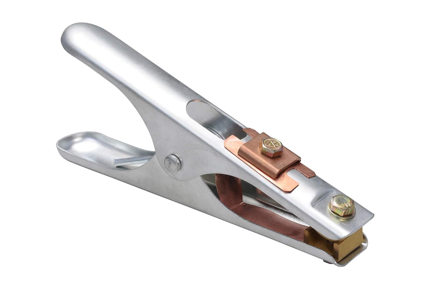 BMB 18/10 Steel Earthing Clamp (Silver, Copper) SamnanTools