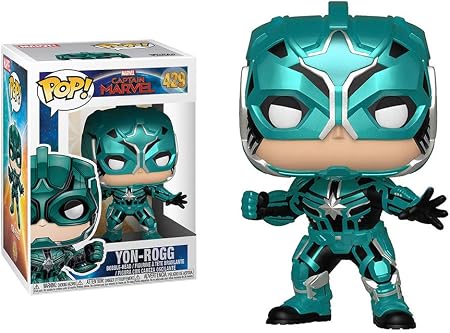 Amazon Marvel マーベル Captain Marvel キャプテン マーベル ヨン ログ Funko ファンコ Pop Marvel Vinyl ボブルヘッド 並行輸入品 フィギュア ドール 通販