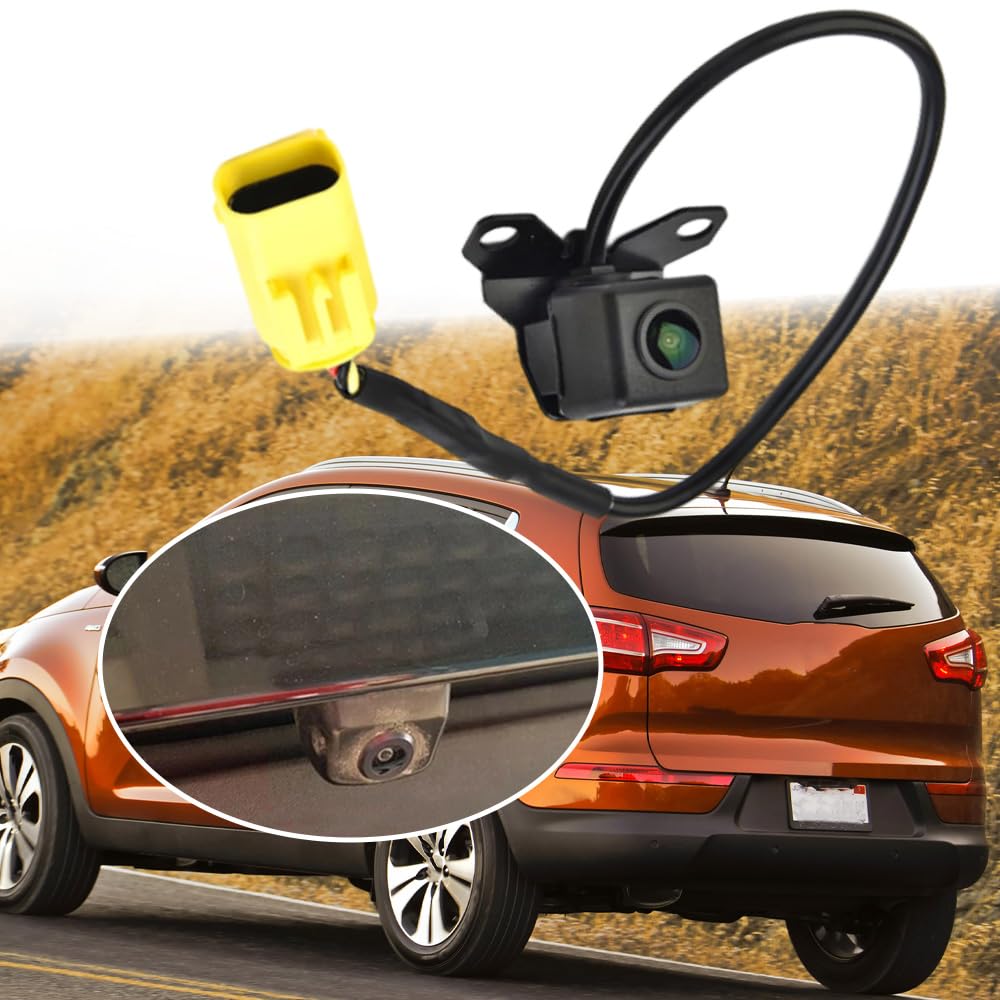 Baceyong Rear View Backup Camera Compatible with Kia Sportage SL 2010-2014.95750-3W100. 957503W100. 95750-3W000. 957503W000