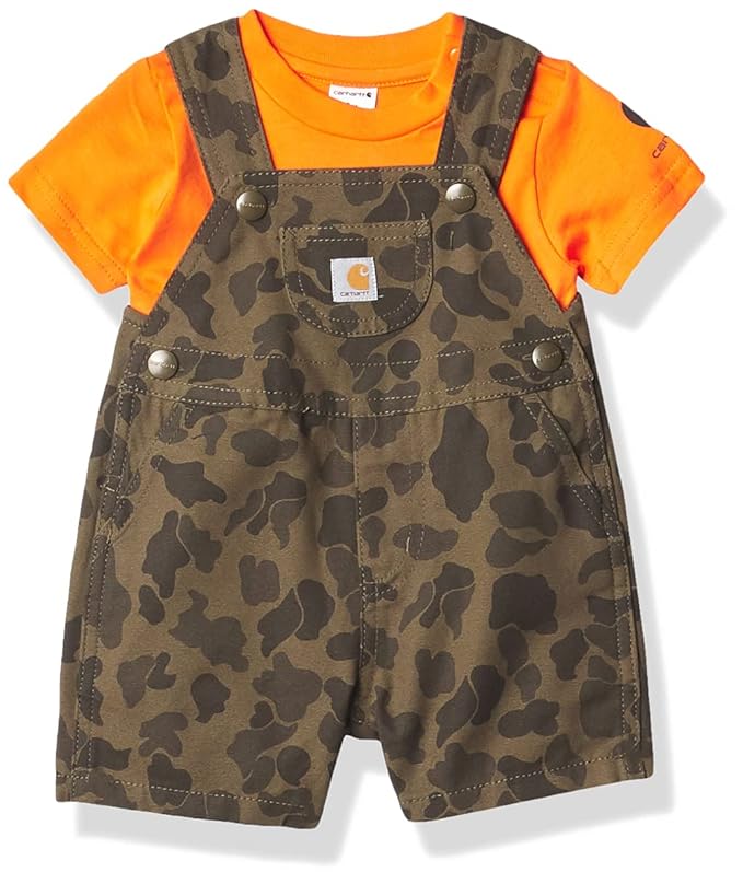 Buy Carhartt Baby Boys' Shortall Set at Amazon.in