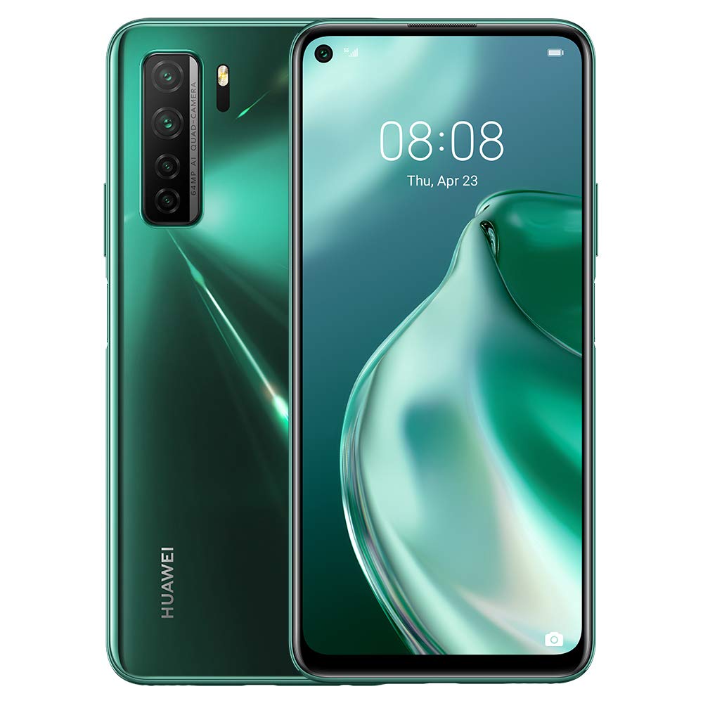 HUAWEI P40 Lite 5G - 128 GB 6.5" Smartphone with Punch FullView Display, 64 MP AI Quad Camera, 4000 mAh ,40W SuperCharge, 6 GB RAM, SIM-Free Android Mobile Phone, Dual SIM, Crush Green