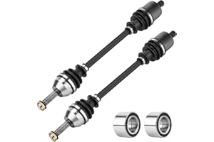 Magorfas Front Left/Right CV Axle with Bearing for Polaris Ranger Midsize 500 2017 2018 2019 2020 2021 2022, Ranger Midsize 570 EPS 2015-2019, Ranger ETX EV Li-Ion 2016 2017 2018, 1333238, 1333742