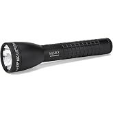 Maglite ML50LX 3-Cell C LED Flashlight, High Lumen Output, Adjustable Beam, Water-Resistant, Multi-Mode Lighting &ndash; Black