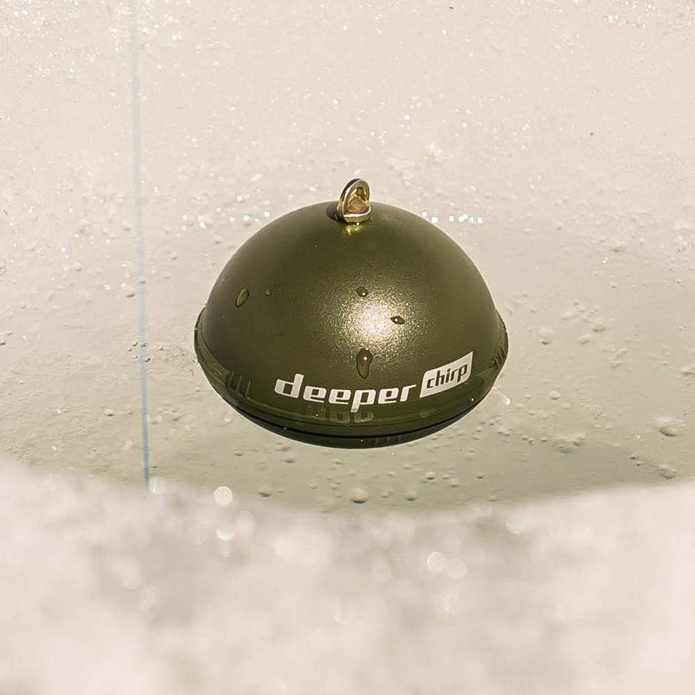 Deeper Chirp Smart Sonar Phone Castable Wireless Fishfinder Depth Finder Portable Fish Finder for Kayaks Boat Shore Ice Fishing Gifts Kayak Fishing Gear: Sports & Outdoors
