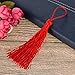 Bememo 20 Pieces Handmade Tiny Soft Tassels with Cord DIY Craft Jewelry Accessory (Multicolor)