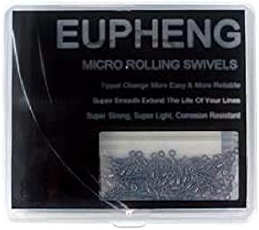 fly fishing micro swivels