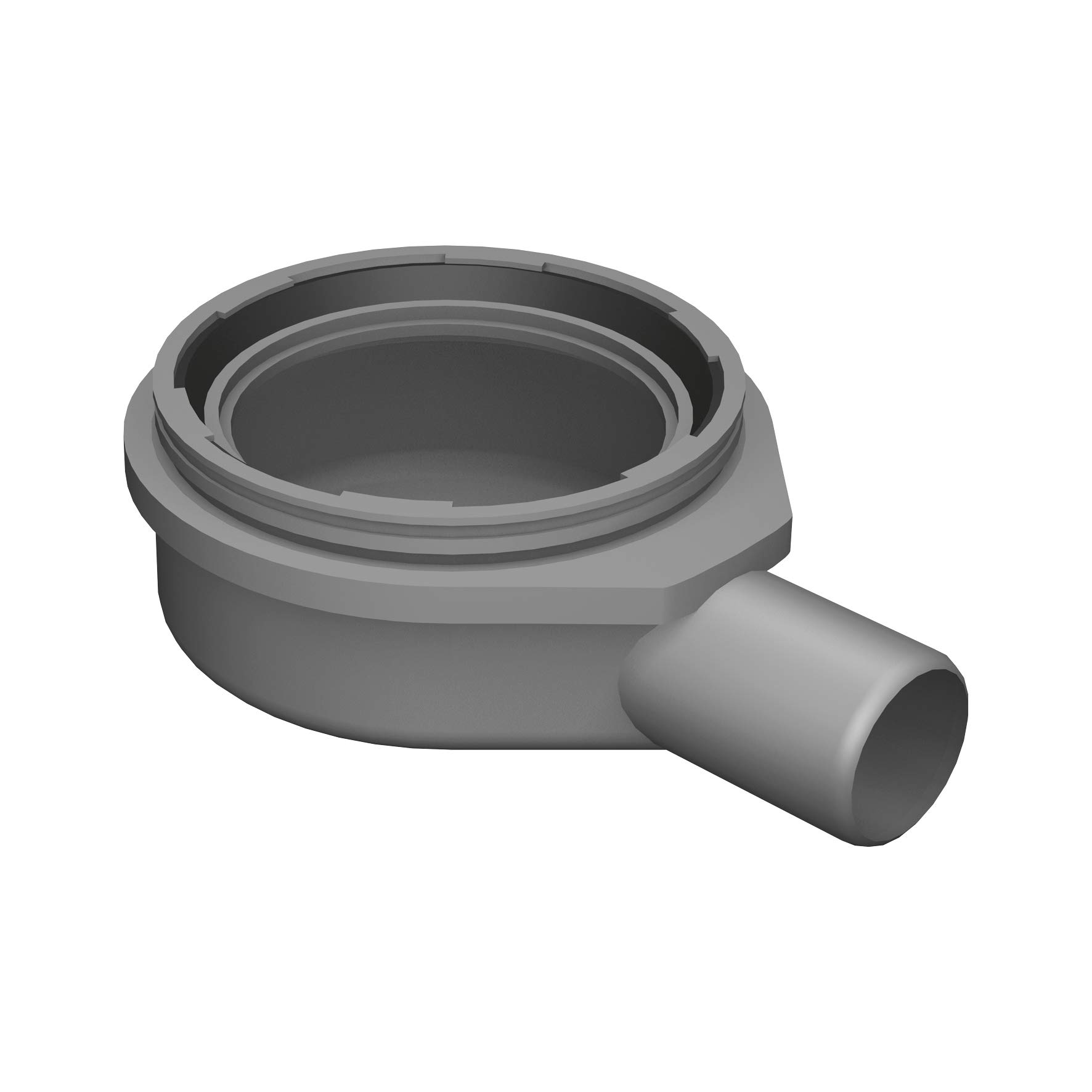 LUX ELEMENTS TUB-LINE BA-W 22 LTUBE1112.22, Gray, waagerecht — image 1