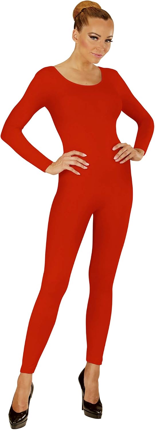 WIDMANN - Costume Bodysuit, Long Sleeve, Jumpsuit, Carnival, Theme Party, Multi-coloured, S-M
