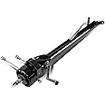 DNA Motoring SC-AT32-BK 32 Inches Hot Rod Tilt Auto Automatic Style Steering Column Shifter Compatible with Chevy GM 55-59, Powdercoated Black