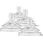 Philips AVENT Natural Response Baby Bottle Nipples Flow 2, 0M+, 4pk, SCY962/04