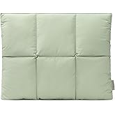 Comfyable Puffy Laptop Sleeve 15 Inch 16 Inch, Quilted Puffer Laptop Carrying Case, Pillow Pouch Compatible for MacBook Air 15 in M4 2025 & MacBook Pro 16 in M4 2024, Sage