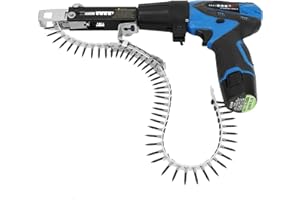 Drywall Screw Gun + Automatic Screw Nail Gun 3pcs Woodwork Adapter Electric Drill Chain Attachment Set Tool Cordless Power Se