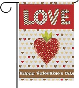 Jardín Banner De Día De San Valentín Jardín Bandera Caramelo Caramelo