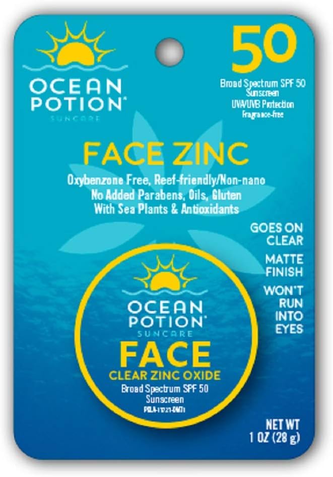 ocean potion clear zinc oxide spf 45