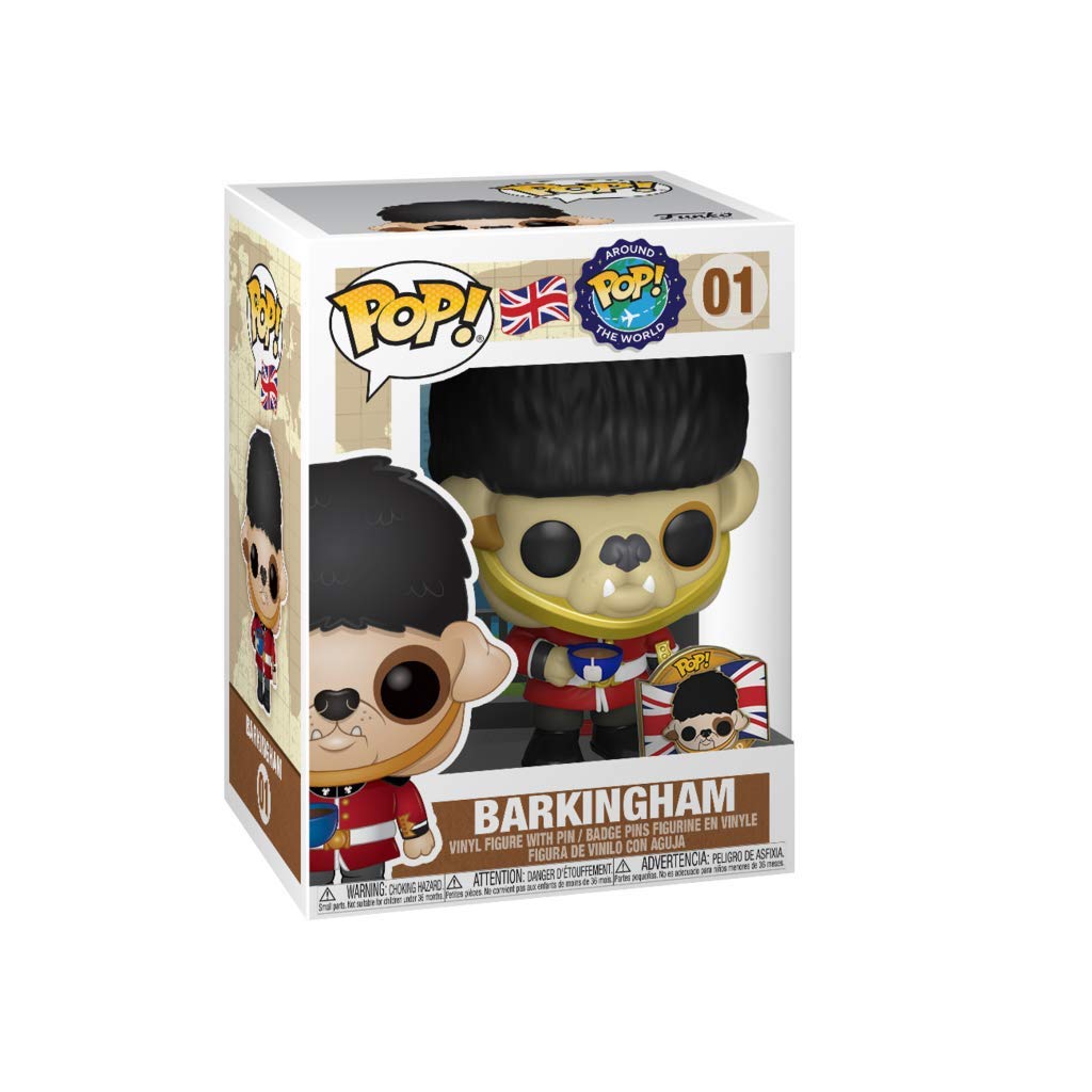 Funko Pop! Around The World - Barkingham Dog with Pin (Exclusive)