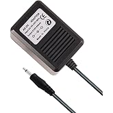 Power Supply for Atari 2600, AC Power Cord Adapter Compatible with Atari 2600 System Console 9V/850mA US Plug
