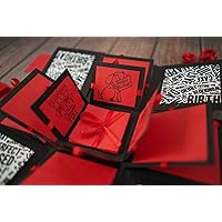 Crack of Dawn Crafts 3 Layered Happy Birthday Explosion Box (Bold Birthday)