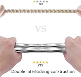 Ibergrif 1.7m Shower Hose Stainless Steel Twist Kink Leakproof Universal G1/2 view 5
