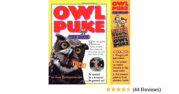 Owl Puke The Book Jane Hammerslough 9780761131861 Amazon Com