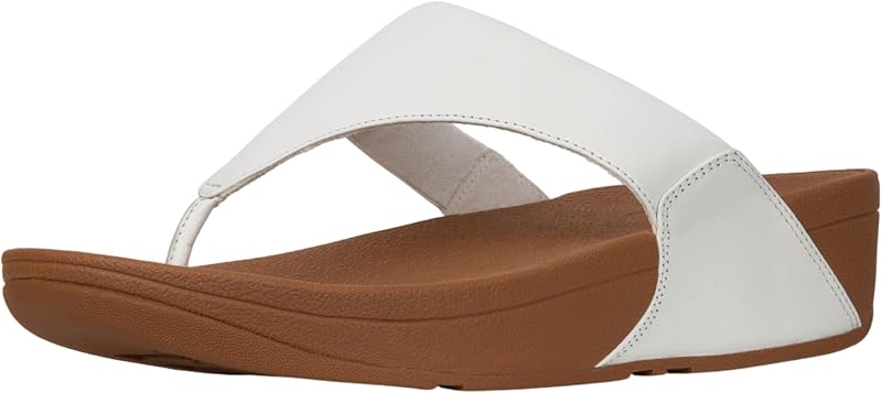 Lulu Leather Toepost, Sandales Bout ouvert Femme - Blanc (Urban White 024) - 37 EU