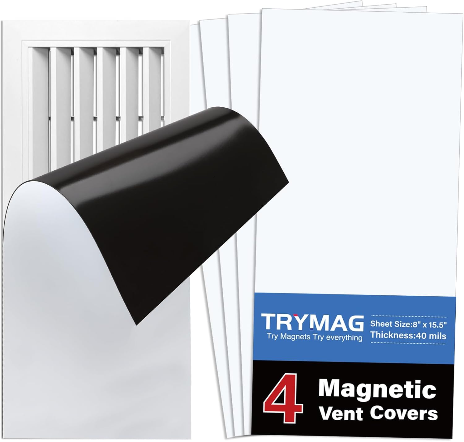 Registers, Grilles & Vents - TRYMAG Strong Floor Vent Covers 8