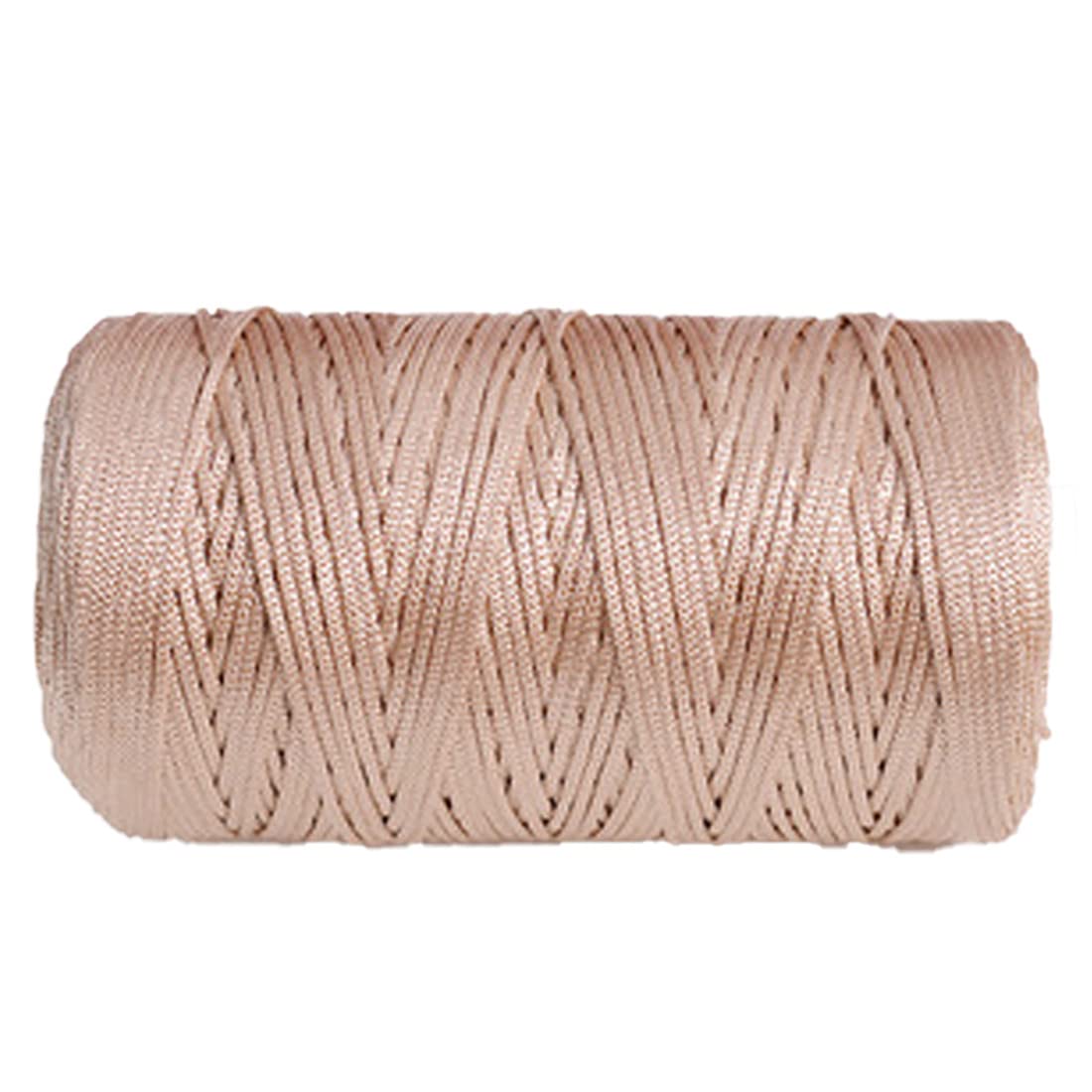 100g/ Lot 1.0mm Cord Thin Ice Cotton Summer Art Yarn Cord Polyester Crochet Thread Yarn Handmade DIY Craft Yarn for Hand Knitting Bag Hat Shoes Hilo Yarn