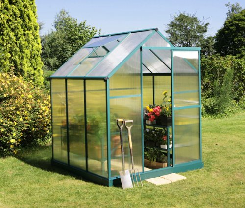 title=Serra in Alluminio Verde Lacewing Premium 6' x 6' senza base