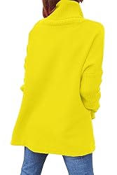 EFAN Womens Cozy Warm Cute Knit Oversized Tunic